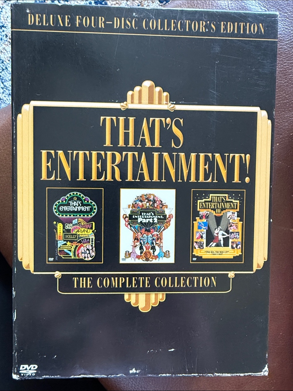 Warner Bros. That's Entertainment! Deluxe Four-Disc Set - Black & Gold